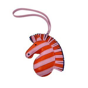 HERMES BNIB GeeGee Savannah Zebra Bag Charm